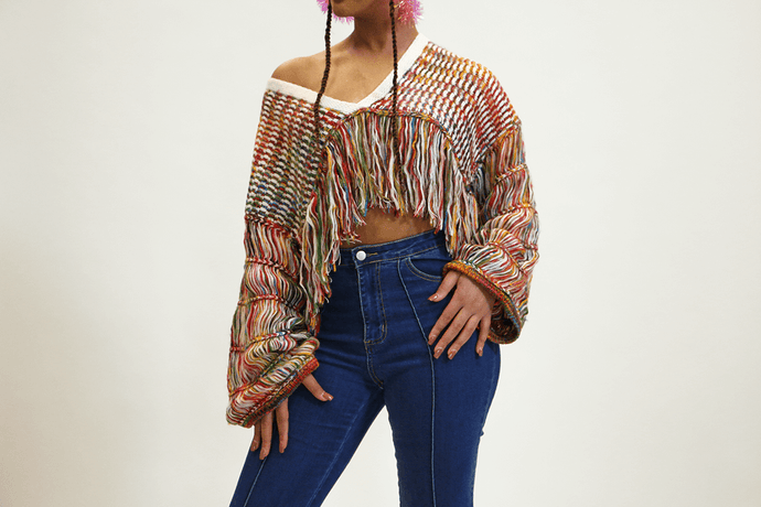Multi Candy Sweater - Taty’s Tagz 